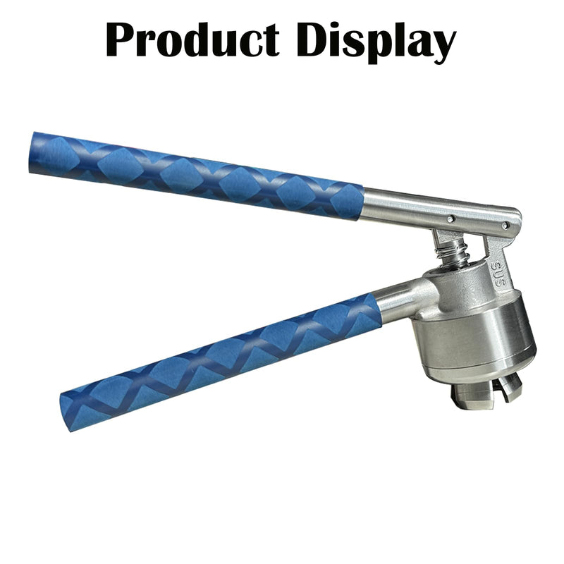 20mm Flip Vial Crimper, Manual Sealer Hand Sealing Machine for Crimping 20mm Diameter Plastic-Aluminum Flip Caps