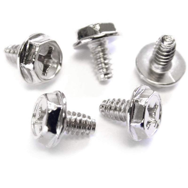 StarTech.com Replacement PC Mounting Screws #6-32 x 1/4in Long Standoff - Screw kit - Silver - 0.2 in (Pack of 100) - SCREW6_32 50 Screws (Pack of 2)