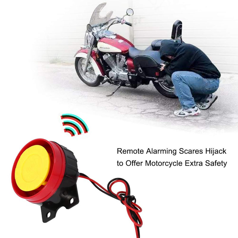 VGEBY Motorcycle Security Kit Anti-Theft Alarm System Remote Control Engine Start Master Racing Alarm System of Motorcycle Master Racing Alarm System of Motorcycle 12V Scooter Alarm