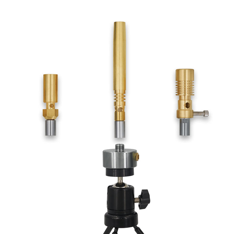 3 Tips Universal Propane Bunsen Burners for Lab, Jewelry, Glass Blowing, Welding
