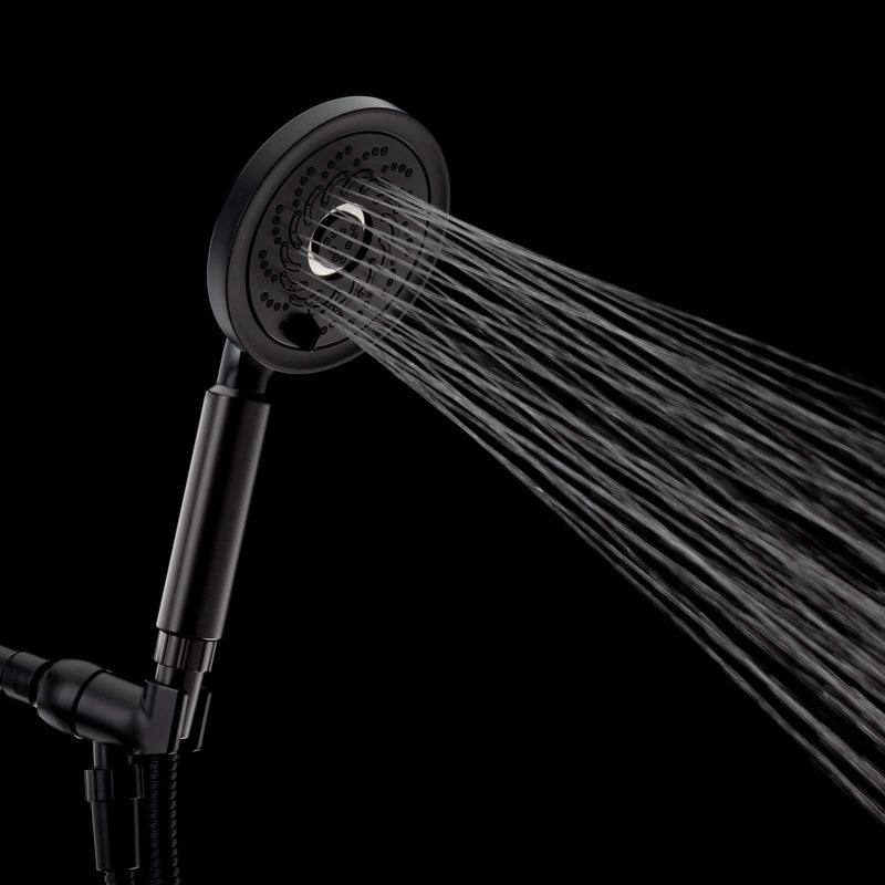 Speakman VS-5000-MB-E2 Neo Exhilaration High Pressure Hand Held Shower Head, 2 GPM, Matte Black