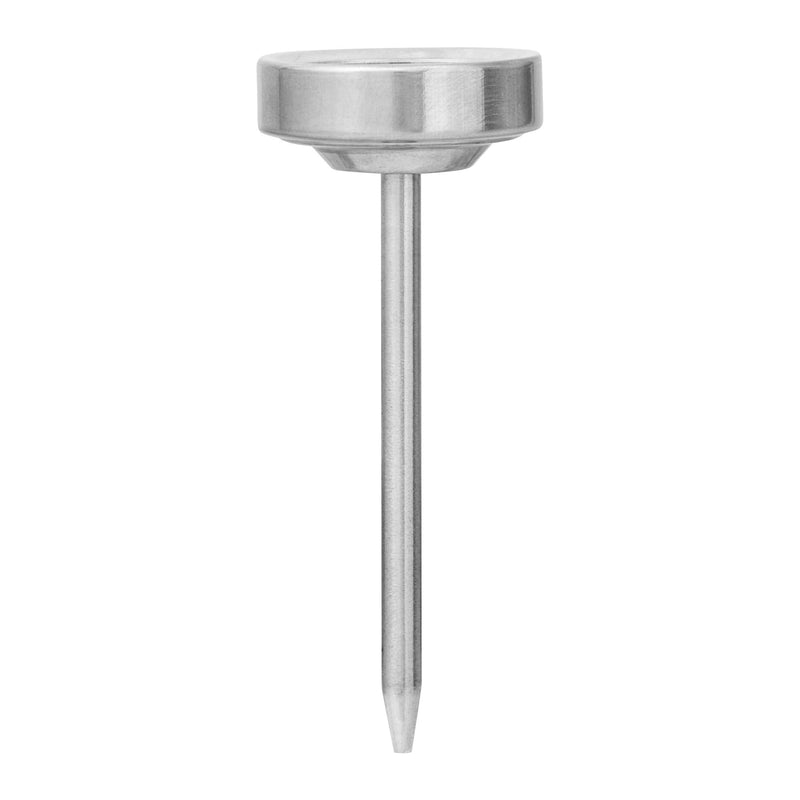Escali AHS1-4 Easy Read Mini Steak Thermometer Set, Dial Reads Rare, Medium & Well, Dishwasher Safe, Silver Mini (4 Pack)