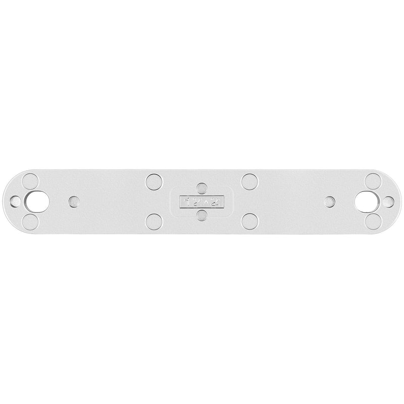 Camoo TSP-1 & TSP-2DP Transom Support Plate Kit for Top Bolt Holes Standard and Lower Bolt Holes Standard (12" x 2" & 15" X 2"), 3/8" Thickness Cast Aluminum, 2 Pack