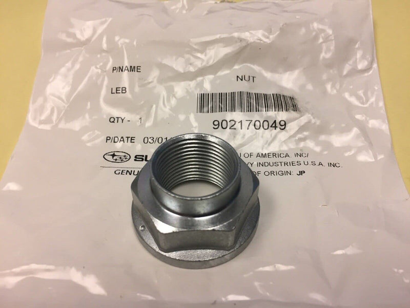 Subaru Transmission Axle Nut Front for 2000-2025 Models, Front and Rear for 2009+ Models - 902170049 - Genuine OEM