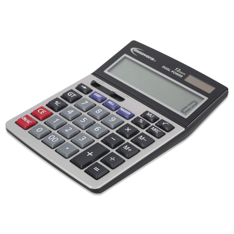 Innovera 15968 15968 Profit Analyzer Calculator, Dual Power, 12-Digit LCD Display
