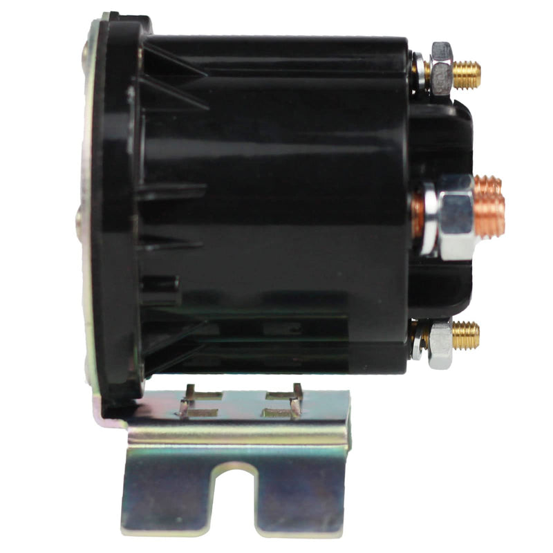 Starter Solenoid Switch Relay 4 Terminal Current 150A Max 800A Replacement for Trom-Betta 684-1251-212 684-1261-212 PowerSeal DC Contactor w/L-Bracket