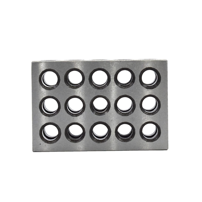 Precision 1 x 2 x 3 Inch Blocks 23 Holes Accuracy 0.0002 Inch Suitable for Milling Machines for Setup, Layout and Inspection Jobs 1 Pairs