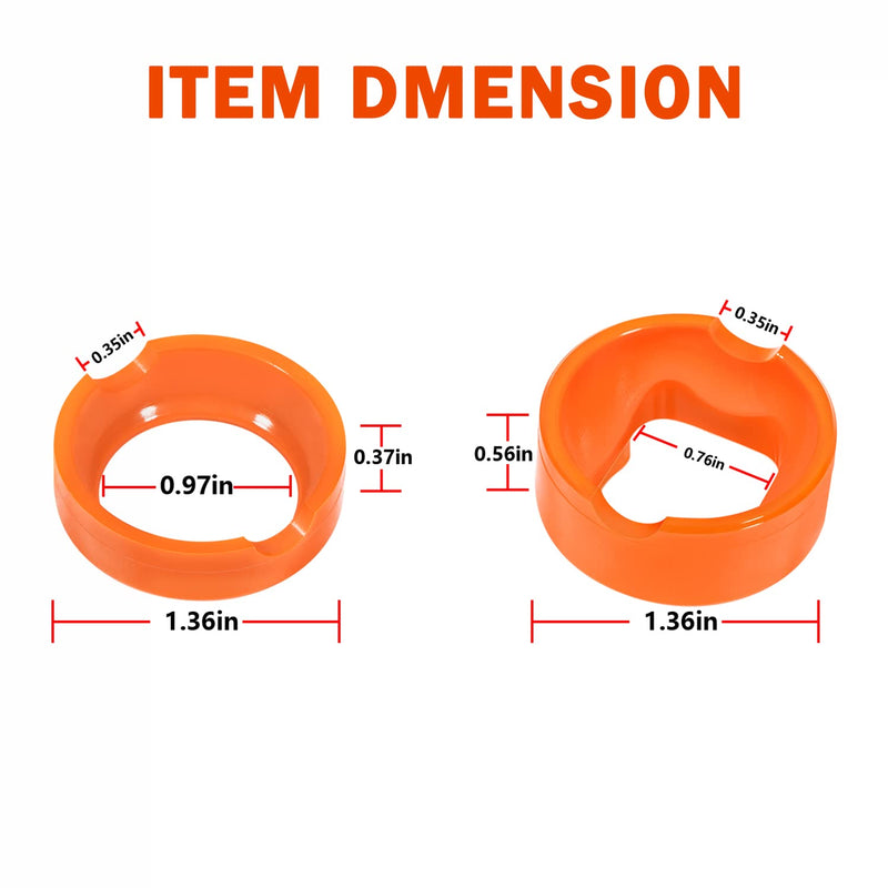 Polyurethane Transmission and Transfer Case Shifter Bushing Kit for Suzuki Samurai 86-95