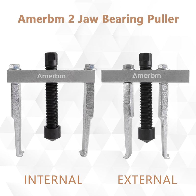 Two Jaw Bearing Puller Remover 30mm - 90mm Adjustable Puller Tool for Special Design for Narrow Spaces Removal Small Bearing or Gears