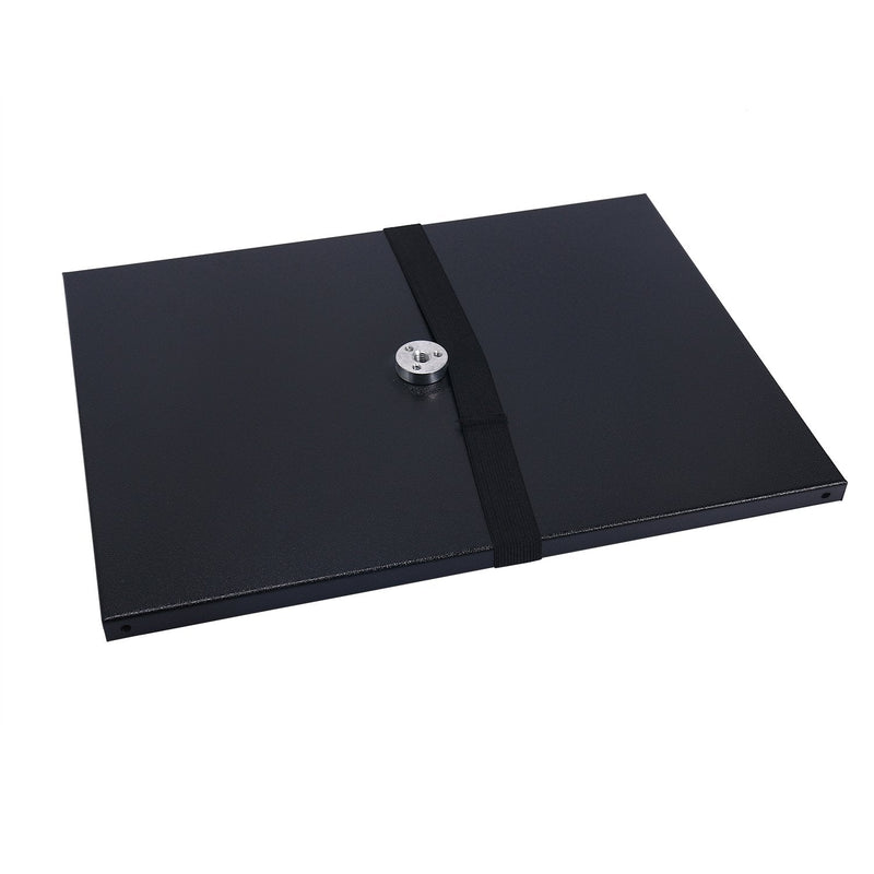 YaeCCC Laptop Notebook Tray Holder Platform Pallet for 1/4''and 3/8'' Screw Adapter Tripod Stand Mount