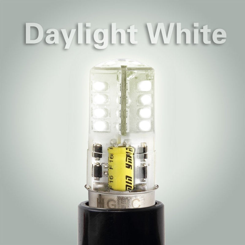 4PCS 1141 LED Bulb 12V, Waterproof design, BA15S Bayonet Single Contact Base for Landscape RV Camper Interior Marine Boat Trailer Lights, Daylight White 6000K