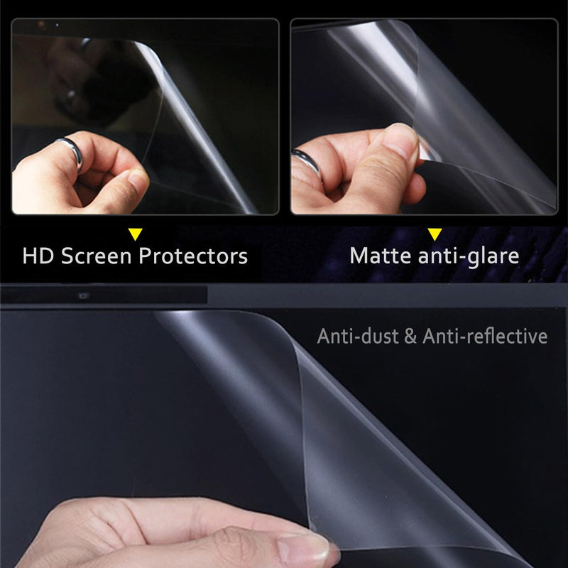2 PCS HP Envy x360 2-in-1 Anti Glare Screen Protector for 15.6" HP Envy x360 2-In-1 Touchscreen Laptop,Eye Protection & Anti Fingerprint Filter-Matte