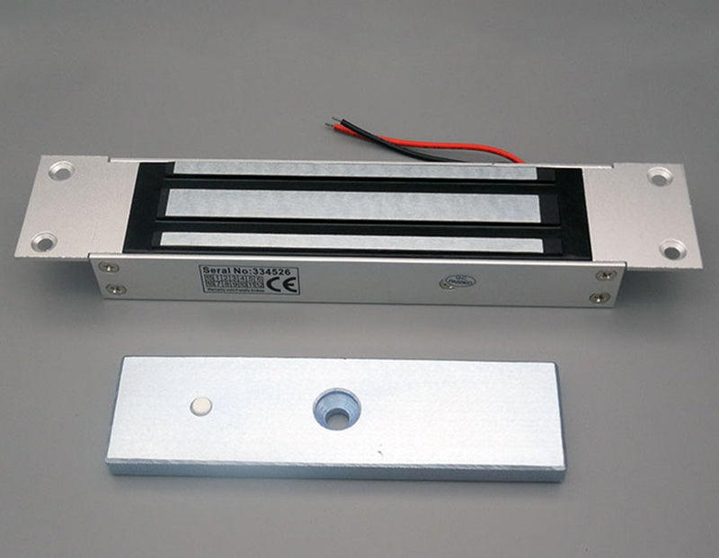 Electric Magnetic Electromagnetic Lock Flush Mount (350LB) Holding Force for Access Control Single Door 12V - 180KG