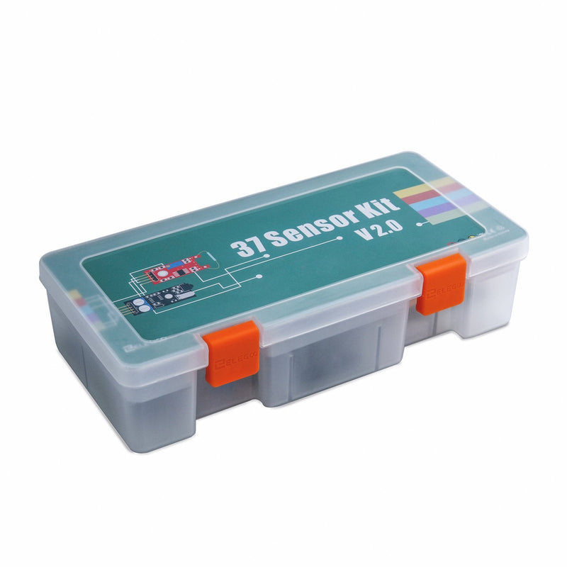  [AUSTRALIA] - ELEGOO Upgraded 37 in 1 Sensor Modules Kit with Tutorial Compatible with Arduino IDE UNO R3 MEGA Nano