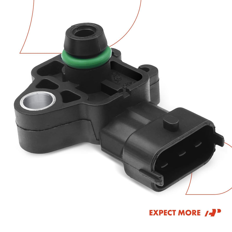 A-Premium Engine Manifold Absolute Pressure MAP Sensor Compatible with Buick Cadillac Chevy Silverado Express Suburban Tahoe GMC Sierra Yukon Hummer Isuzu Saab