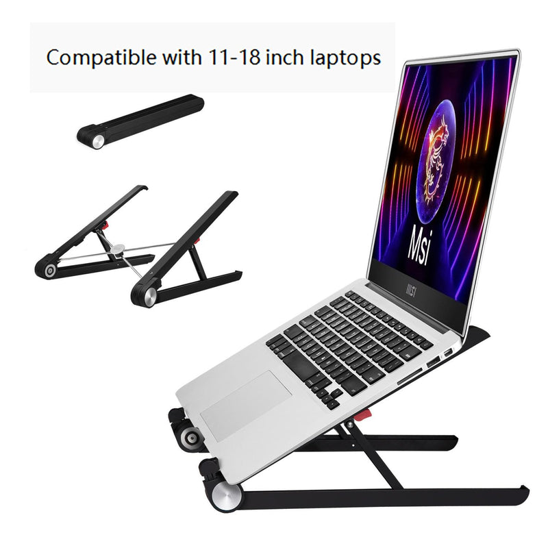 Laptop Stand for Msi Raider Katana Titan Stealth Vector Creator Prestige Summit Cyborg Sword Pulse 14 15 16 17 18 inch Gaming Laptop for Desk,Made of Reinforced Nylon,304 Stainless Steel and Silicone