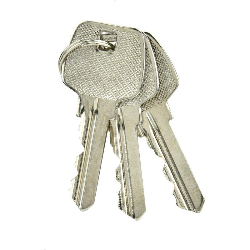 Sonew 65mm Copper Single Open Key Lock Cylinder, Modern Gold, Anti-Theft, Home Use, Door Lock Replacement Parts