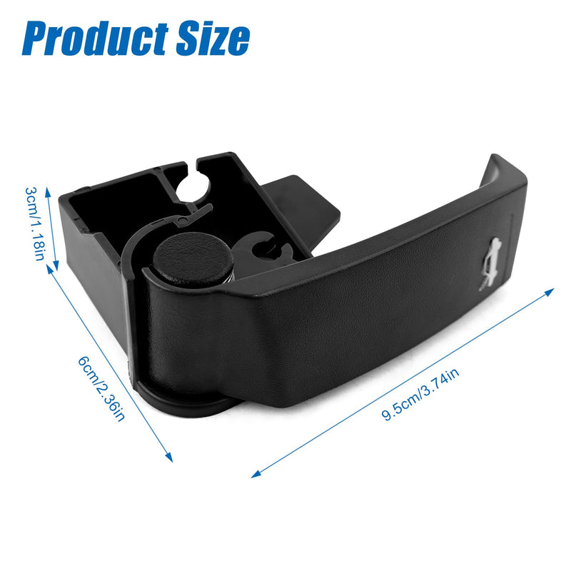 03335 Hood Release Handle Compatible with Chevy Silverado 1500 2500 3500 Suburban Tahoe GMC Sierra Yukon, for 15741109 Hood Latch Release Handle Pull
