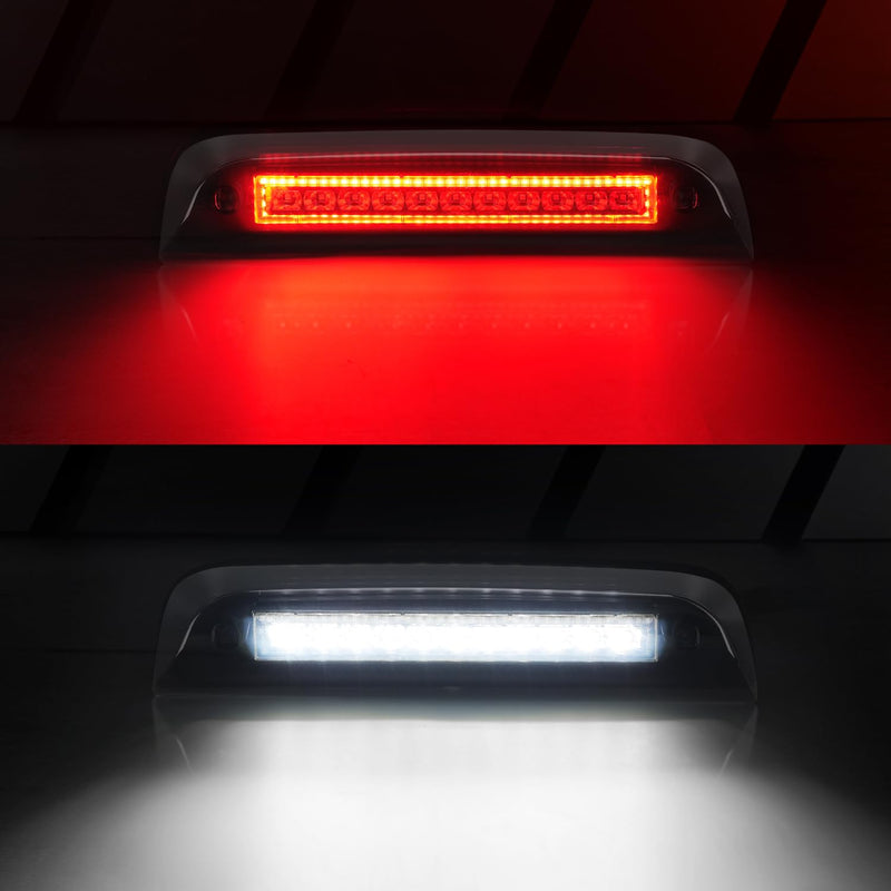 SUPAREE Third Brake Light Fit for 2014-2018 GMC Sierra/C-hevy Silverado 1500 2500HD 3500HD LED 3rd Brake Light Accessories Red LED Strobe Rear 3rd Brake Cargo Lights High Mount Stop Light For 2014-2018 for Silverado/Sierra
