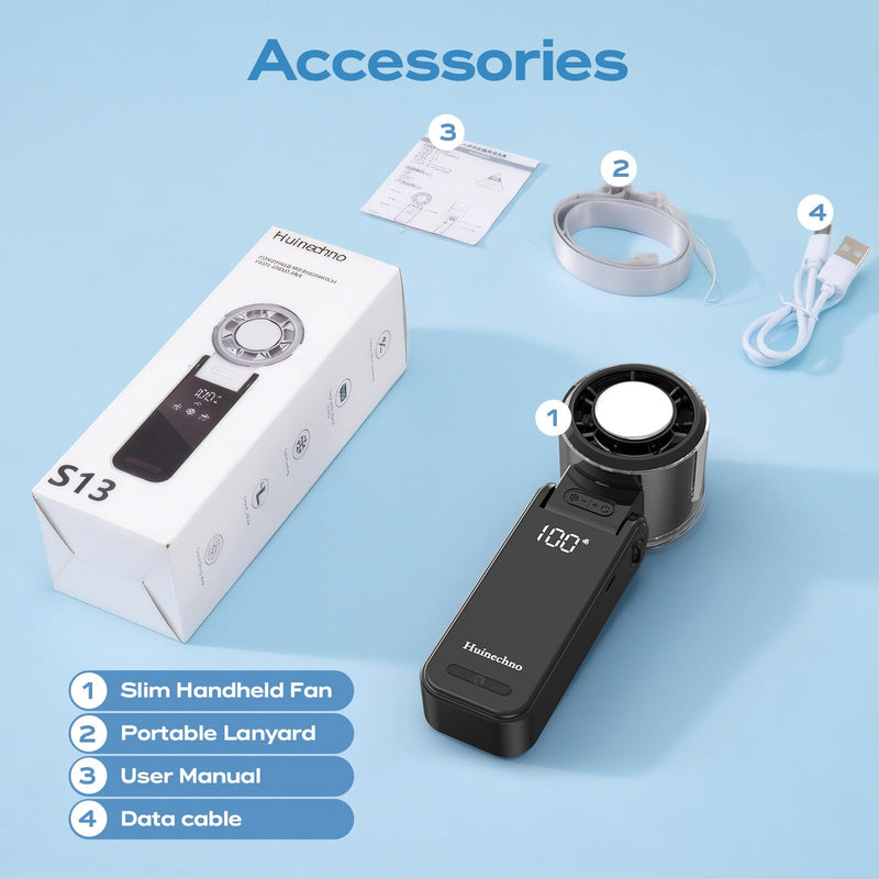 Handheld Fan with Ice Cooler