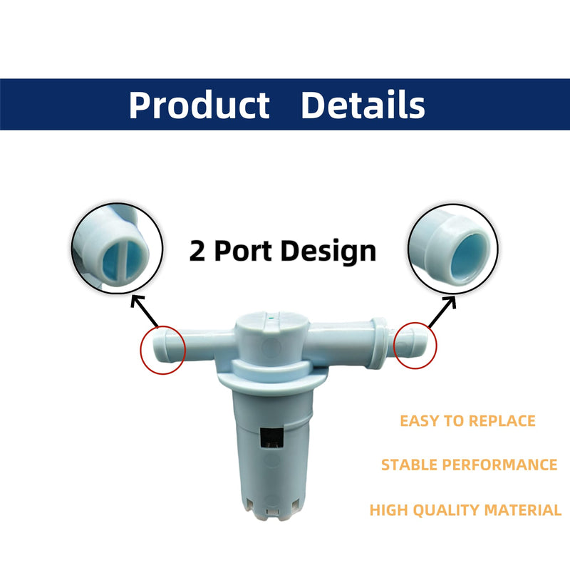 Fuel Vapor Valve 2 Port Fit for Ford F-150 F-250 F-350 F Super Duty Bronco F53 1990-1997，E8UZ-9B593-A E8UZ9B593A