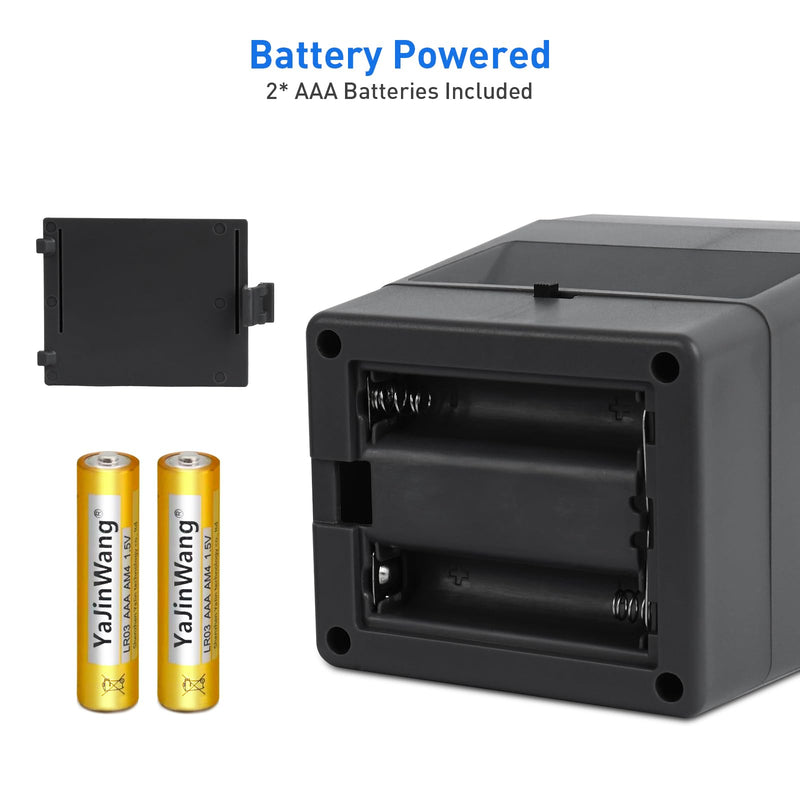 35mm Slide and Film Viewer, 2X Magnification Negative Viewer, Desk Top LED Lighted Illuminated Viewing Old Slides (2 AAA Batteries Included)