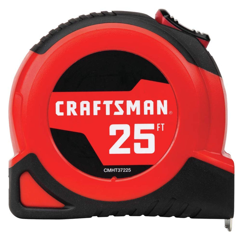 CRAFTSMAN Hammer, Fiberglass, 16 oz. with Tape Measure, Self-Lock, 25-Foot and Torpedo Level, 9-Inch (CMHT51398, CMHT37225S & CMHT82390) Home Owner Basic Tool Bundle