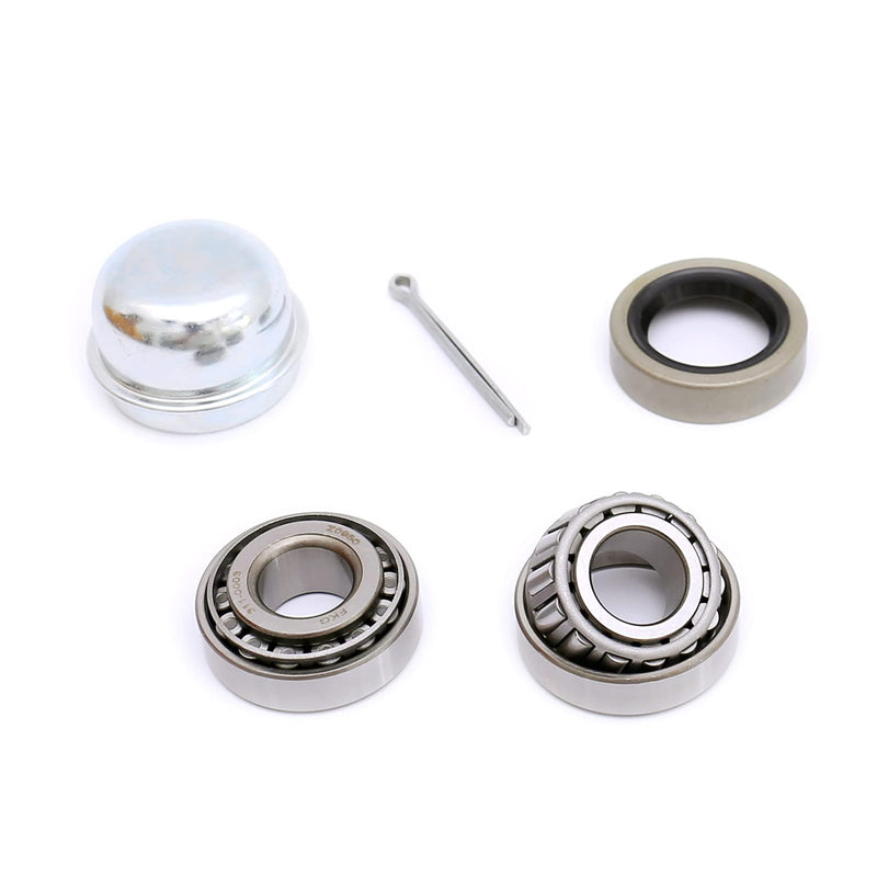 Pair of Trailer Bearing Repair Kits L-11949/10 for 3/4 Inch Straight Spindles