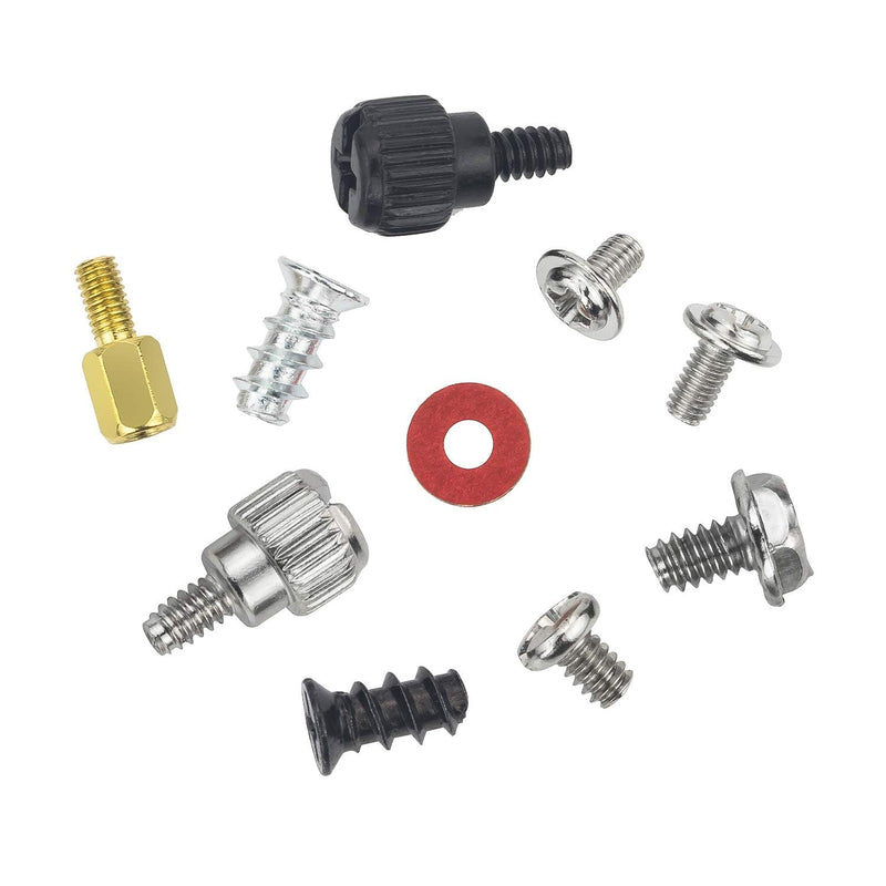 228PCS/box Hard Disk DIY Motherboard PC Personal Computer Assemble Case Fan Hand Screw Bolt Standoff Washer Set Assortment Kit