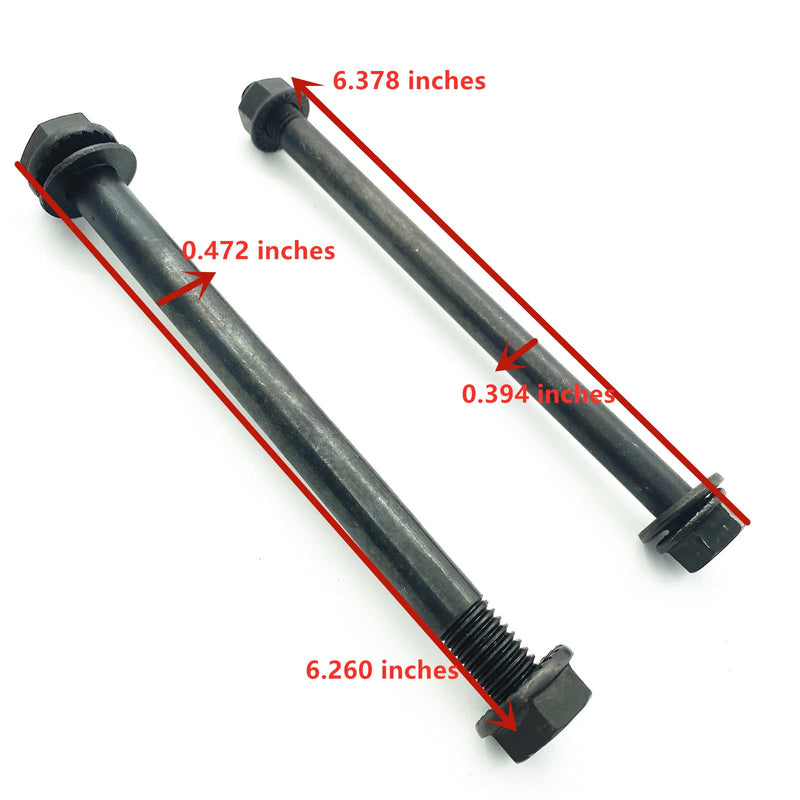 Rear Bearing Carrier Bolts Nuts Washer Fit for Yamaha Banshee 350 YFZ350 1987-2006
