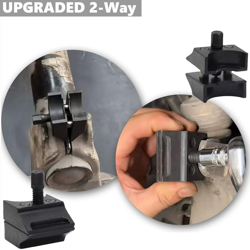 Lucstar Suspension Strut Spreader Tool, Universal Hub Steering Knuckle Split Tool Compatible with Volkswagen Audi BMW Ford Peugeot Citroën, Lower Arm Ball Joint 3 Spreaders