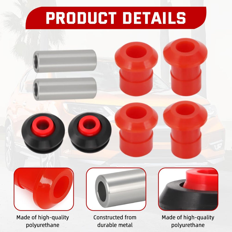 Front Subframe Bushing Kit Engine Cradle Front Subframe Bushing Bushing Kit for Nissan Rogue 2008-2020 Replace 54466-JD000 54467-BR00A