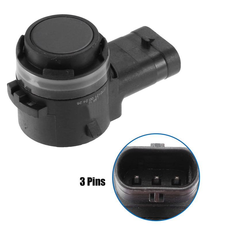 X AUTOHAUX Front Rear PDC Bumper Backup Parking Sensor for Tesla S x 3 Y 2016-2021 1127503-12-C
