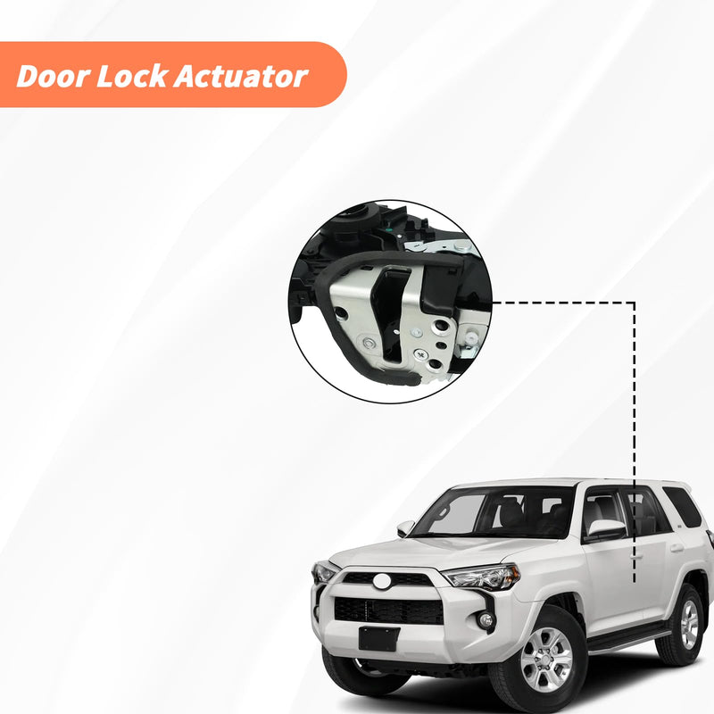 Door Lock Actuator Motor Compatible with Tundra, Camry, 4Runner, Rav4, Lexus RX350 RX450h, Scion tC xB xD | Replaces #69040-0C050, 69040-06180, 931-401 | Front Left Driver Side