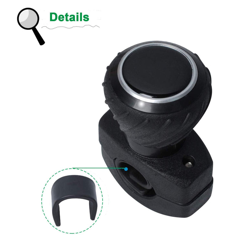 Tractor Steering Wheel Knob 𝙎𝙩𝙚𝙚𝙧𝙞𝙣𝙜 𝙒𝙝𝙚𝙚𝙡 𝙎𝙥𝙞𝙣𝙣𝙚𝙧 𝙆𝙣𝙤𝙗𝙨 for Kubota Jo-hn Dee-re Tractors, Cars, Trucks, Mowers, Forklifts, Universal Spinner Knob Steering Wheel Ball Knob