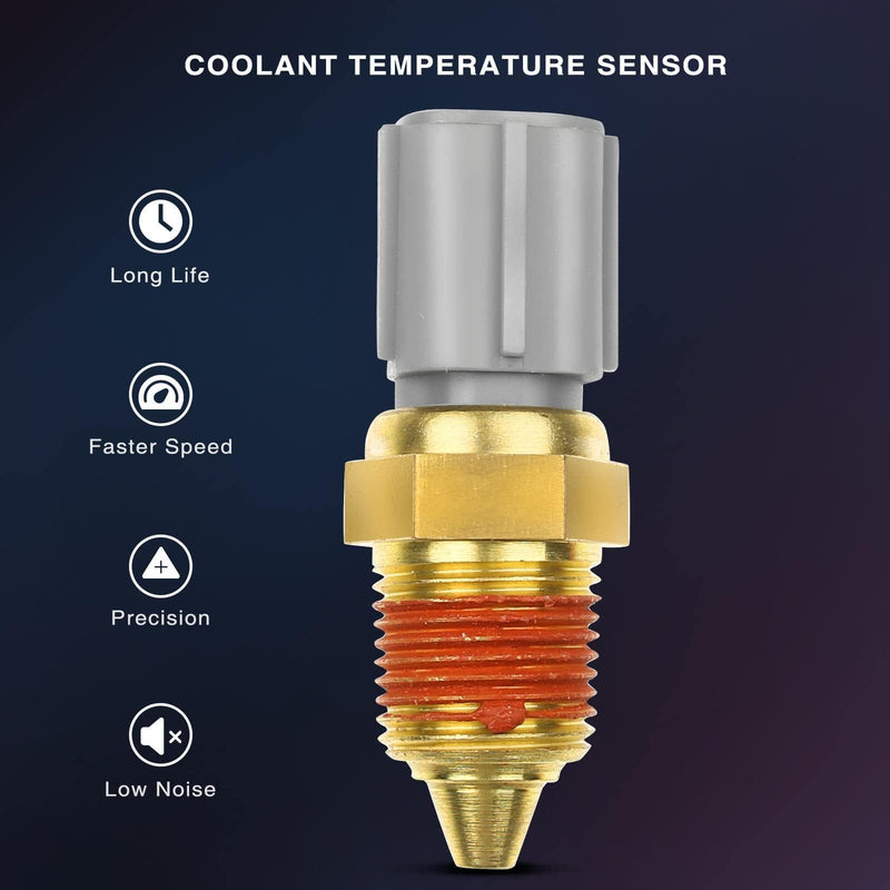 A-Premium Engine Coolant Temperature Sensor F5AF-12A648-AA Compatible with Ford Lincoln Mercury F-150 F-250 Explorer Ranger Navigator Town Car
