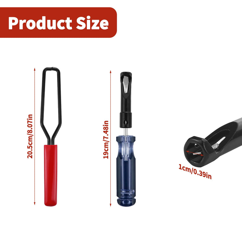 10mm Valve Adjustment Tool Jam Nut, Slotted Valve Grinding & Lapping Tool, Valve Adjusting Stud, Jam Nuts with Window Cut Out for Positioning, for Honda Toyota and Other Japanese Auto Vehicle Engine