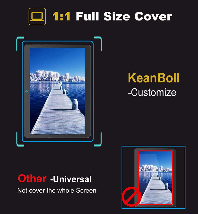 KEANBOLL 3 Pack Anti Glare Screen Protector for Fire HD 10 Tablet 10.1 inch (9th and 7th Generation, 2019 and 2017 Release)-Anti Glare Anti Fingerprint Filter