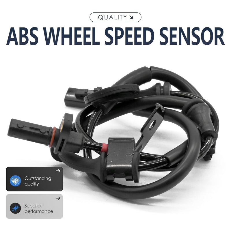 2PCS Rear Left and Right Abs Wheel Speed Sensor Compatible with Hyundai Elantra 599103X360 599303X360 ALS2885 ALS2829 Built in Korea; 10 11 12 13 14 15 16 2010 2011 2012 2013 2014 2015 2016
