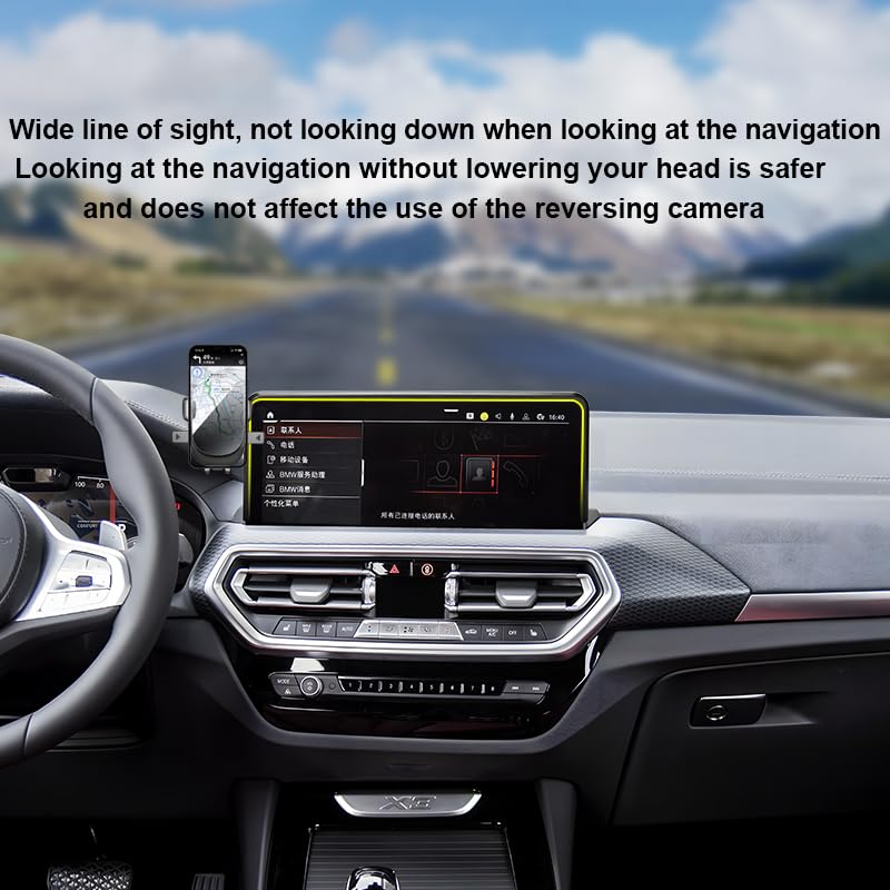 Car Phone Holder for Volkswagen Golf Auto Accessories [Only for VW 2022-2024 Golf GTI/Golf R] [Auto Lock Hands Free Cell Phone Mount Car fits for iPhone & All Smartphones] 2022-2024 Golf GTI / Golf R