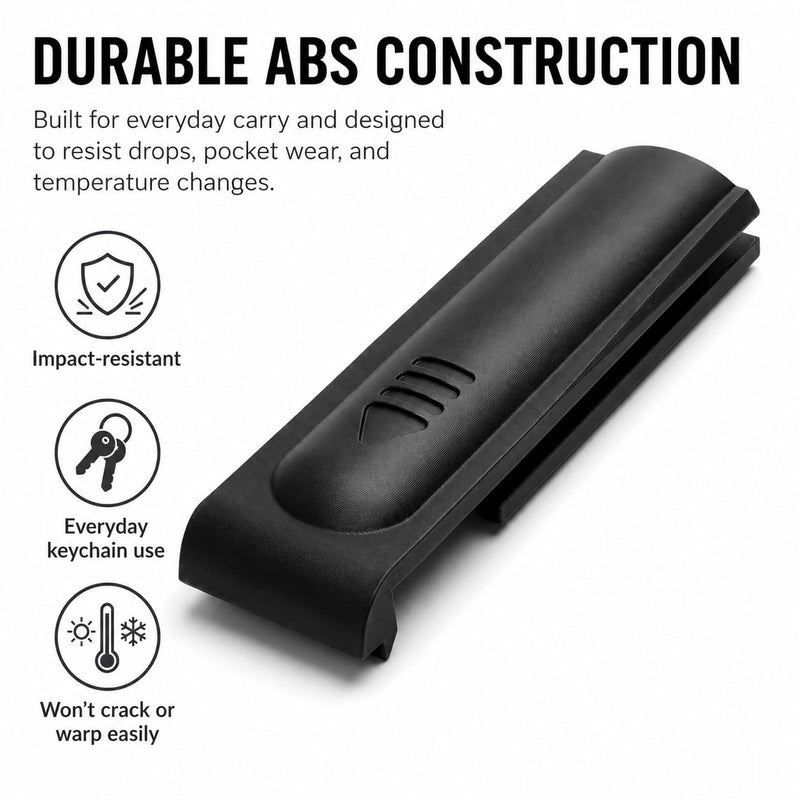 Battery Door Cover for Viper 3305V 7345V Alarm Remote – Snap-Fit Replacement Lid | Secure Latch Closure | Key Fob Back Panel for Car Security Systems