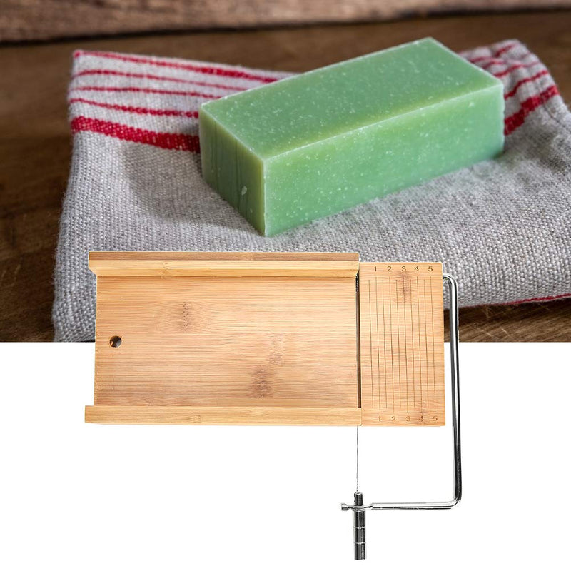 Wooden Soap Cutter, Adjustable Wire Slicer Cutting Tool Bread DIY Making Cutting Tool for Soap, Cheese, Butter, Cake, WGFOIPikxdqwv0np