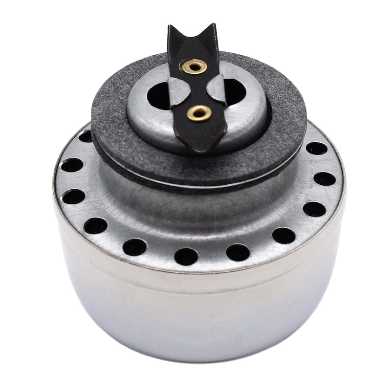 Chrome Steel Oil Breather Cap Twist On Oil Filler Cap Twist in Valve Cover Compatible with Chevy Pontiac Buick