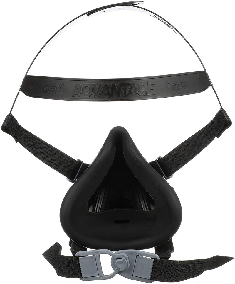 MSA Advantage 420 Series Half-Mask Respirator - MSA Advantage Cartridge Compatible Large Without Comfo Adapter