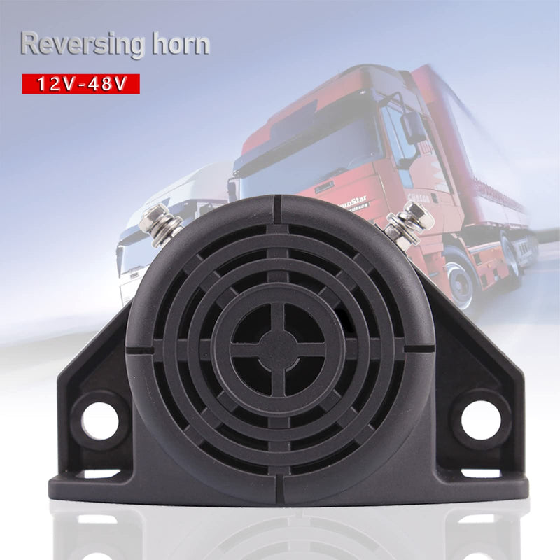 FARBIN Truck Back-up Alarm 105dB 12V/48V Car Reverse Horn BIBI Buzzer Warning Alarm Siren Waterproof Industrial Heavy-Duty Backup Warning (Circular Alarm reversing Horn) Circular Alarm reversing Horn