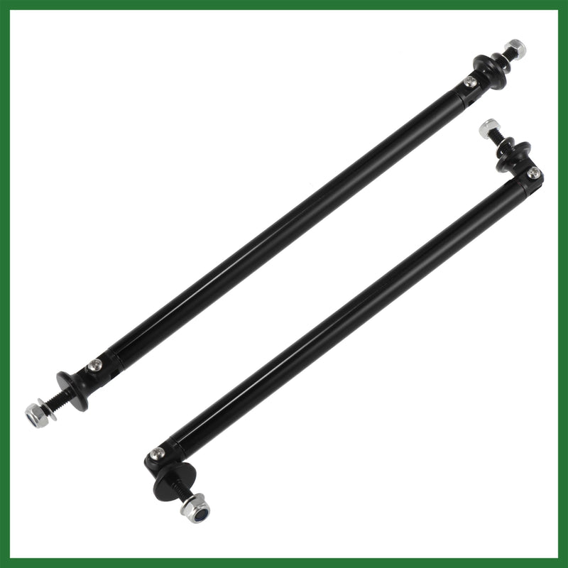 Motoforti 2pcs 200mm 7.87" Splitter Support Rods Adjustable Front Rear Bumper Lip Splitter Strut Rod Tie Support Bars Fit Most Vehicle Black Long-Lasting