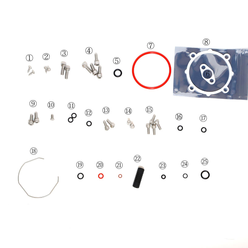 Gaggia Classic Gasket & O-Ring Repair Kit for Gaggia Classic/Classic Pro Espresso Machine – Viton Silicone Seal Set with Stainless Screws