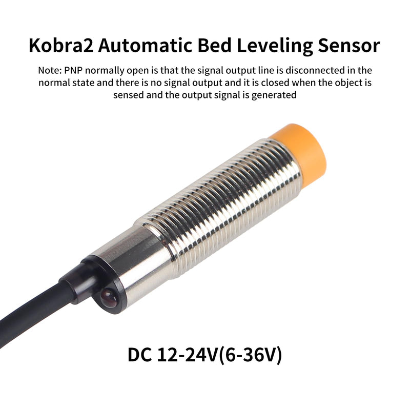 FYSETC 3D Printer Accessories - Kobra2 Replacement Part: Auto Bed Leveling Sensor Pinda Probe M12 Capacitive Proximity Switch Leveling Tool for Heated Bed