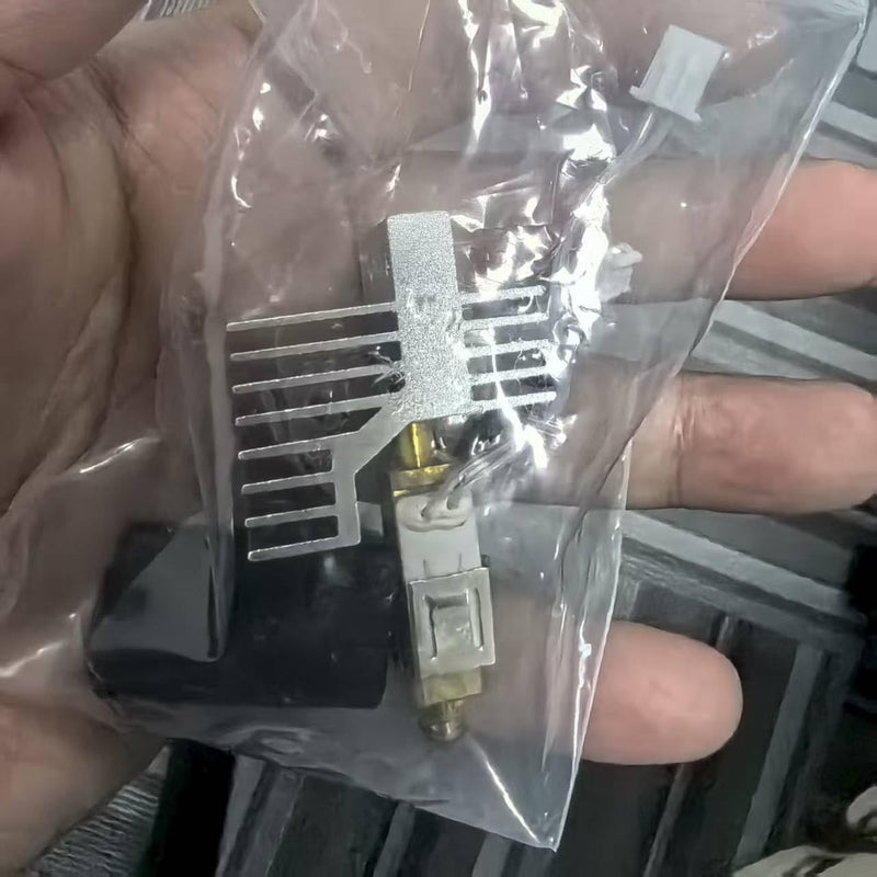 for ELEGOO Centauri Carbon Hotend Kit (3pcs), Pre-Installed 0.2mm/0.4mm/0.6mm Brass Hardened Steel Nozzle, Extruder kit Has Pre-Installed Heat Sink,with 3PK Silicone Socks and 3PK Nozzle Wipes