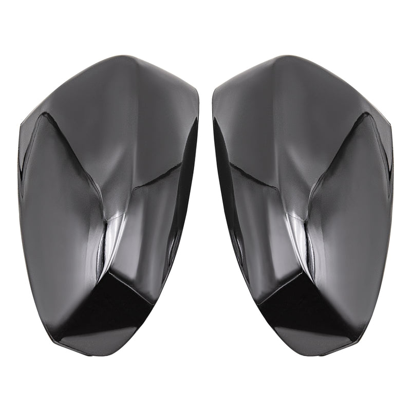 Gloss Black Side Wing Mirror Cover Cap Compatible with 2007 2008 2009 2010 2011 2012 Nissan Sentra Gloss Black
